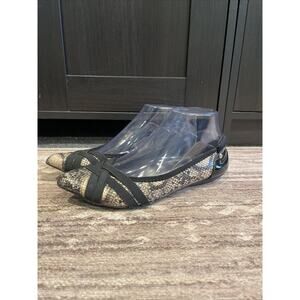 Anne Klein Sports Flat Size 6 Snake Skin Casual Date